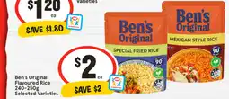 IGA Ben's Original Flavoured Rice offer