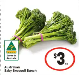 IGA Australian Baby Broccoli Bunch offer