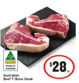 IGA Australian Beef T-Bone Steak offer