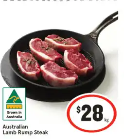 IGA Australian Lamb Rump Steak offer