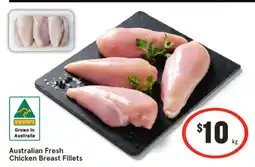IGA Australian Fresh Chicken Breast Fillets offer