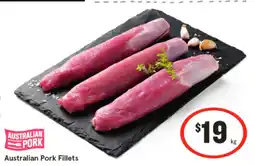 IGA Australian Pork Fillets offer