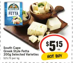IGA South Cape Greek Style Fetta offer