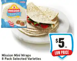 IGA Mission Mini Wraps offer