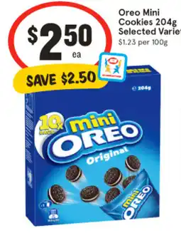 IGA Oreo Mini Cookies offer