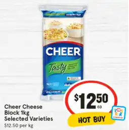 IGA Cheer Cheese Block offer