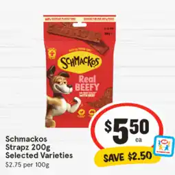 IGA Schmackos Strapz offer
