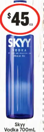 IGA Skyy Vodka offer