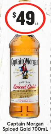 IGA Captain Morgan Spiced Gold offer