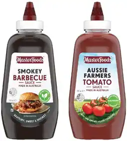 IGA MasterFoods Squeezy Sauce 500mL Selected Varieties offer