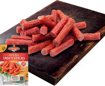 D'Orsogna Mild or Hot & Spicy Tasty Sticks 400g