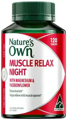 Discount Drug Stores Nature’s Own Muscle Relax Night 120 Tablets offer