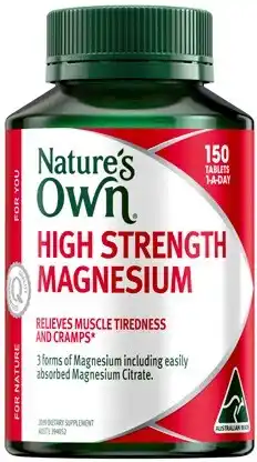 Discount Drug Stores Nature’s Own High Strength Magnesium 150 Tablets offer
