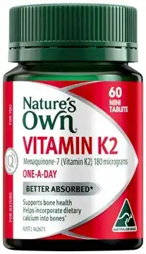 Discount Drug Stores Nature’s Own Vitamin K2 60 Mini Tablets offer