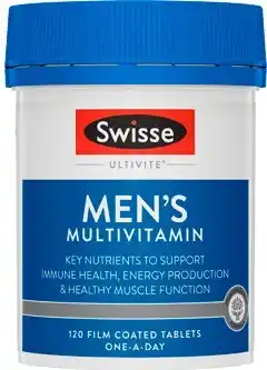 Discount Drug Stores Swisse Ultivite Men’s Multivitamin 120 Tablets offer