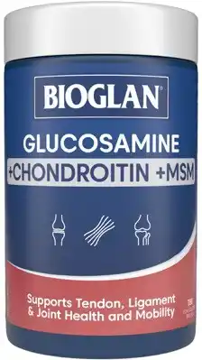 Discount Drug Stores Bioglan Glucosamine + Chondroitin + MSM 180 Tablets offer