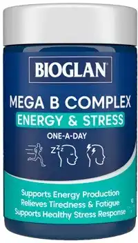 Discount Drug Stores Bioglan Mega B Complex Energy & Stress 90 Tablets offer