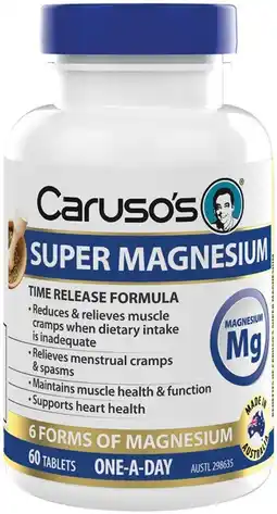 Discount Drug Stores Caruso’s Super Magnesium 60 Tablets offer
