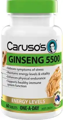 Discount Drug Stores Caruso’s Ginseng 5500 60 Tablets offer