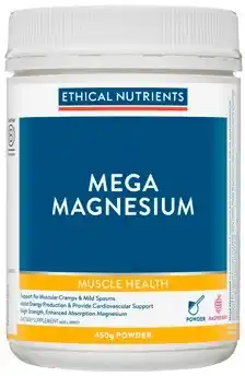 Discount Drug Stores Ethical Nutrients Mega Magnesium Powder 450g offer