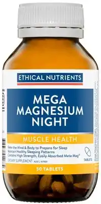 Discount Drug Stores Ethical Nutrients Mega Magnesium Night 50 Tablets offer