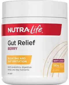 Discount Drug Stores Nutra-Life Gut Relief Oral Powder Berry Flavour 180g offer