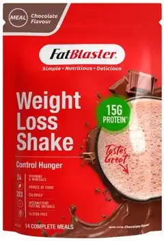 Discount Drug Stores FatBlaster Weight Loss Shake Chocolate Flavour 465g offer