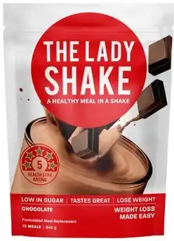 Discount Drug Stores The Lady Shake Chocolate Flavour 840g offer