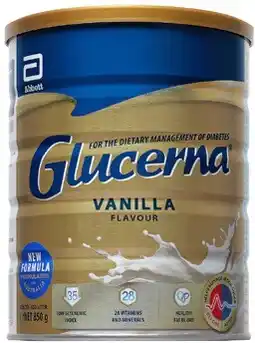 Discount Drug Stores Glucerna Powder Vanilla 850g offer