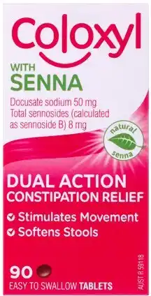 Discount Drug Stores Coloxyl With Senna Dual Action Constipation Relief 90 Tablets offer