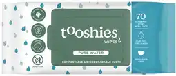 Discount Drug Stores Tooshies Biodegradable Wipes Pure Water 70 Pack offer