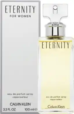 Discount Drug Stores Calvin Klein Eternity For Women Eau De Parfum 100mL offer