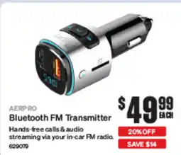 SuperCheap Auto Aerpro Bluetooth FM Transmitter offer
