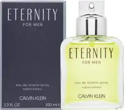 Discount Drug Stores Calvin Klein Eternity For Men Eau De Toilette 100mL offer