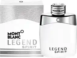 Discount Drug Stores Mont Blanc Legend Spirit Eau De Toilette 100mL offer