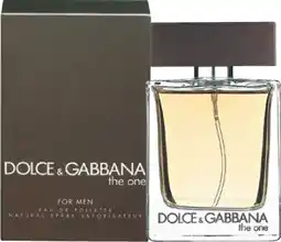 Discount Drug Stores Dolce & Gabbana The One For Men Eau De Toilette 100mL offer