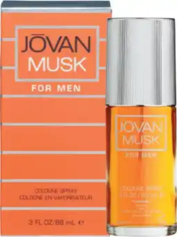 Discount Drug Stores Jovan Musk for Men Cologne 88mL offer