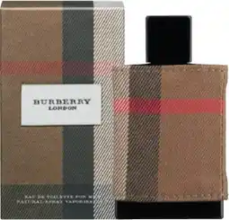 Discount Drug Stores Burberry London For Men Eau De Toilette 100mL offer