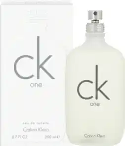 Discount Drug Stores Calvin Klein CK One Eau De Toilette 200mL offer