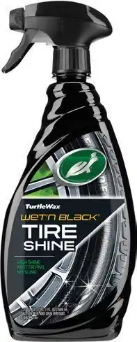SuperCheap Auto Turtle Wax 680ml Wet ‘N’ Black Tyre Shine offer