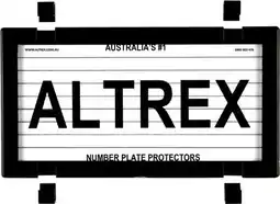 SuperCheap Auto Altrex Number Plate Protector offer