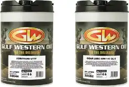 SuperCheap Auto SELECTED Gulf Western 20L BULK GEAR & AUTOMOTIVE TRANSMISSION FLUIDS^ offer