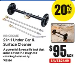SuperCheap Auto Kincrome 2 in 1 Under Car & Surface Cleaner offer