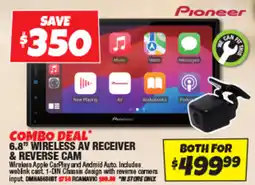 Autobarn 6.8 wireless av receiver & reverse cam offer
