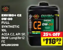 Autobarn ENVIRO+C2 OW-30 offer