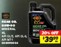 Autobarn GEAR OIL 80W-90 offer