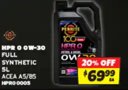 Autobarn Hpr 0 0w-30 full offer