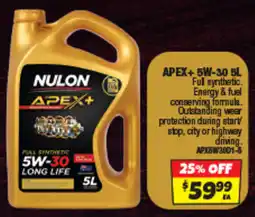 Autobarn APEX+ 5W-30 offer