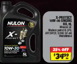Autobarn X-PROTECT 10W-30 ENGINE OIL offer