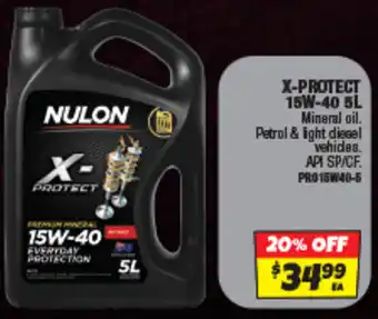 Autobarn X-PROTECT 15W-40 offer